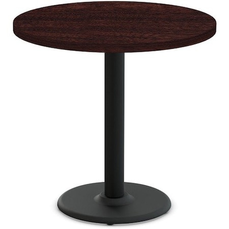 Special-T Table, Round, 36in Dia x 42in, Black Base/Espresso Top SCTCANT236BHBES
